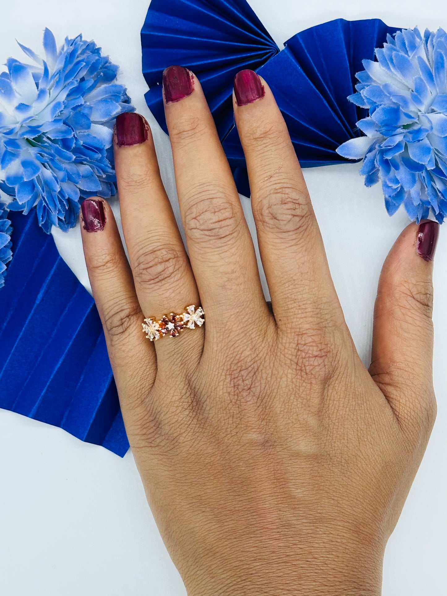 Floral Flower Ring
