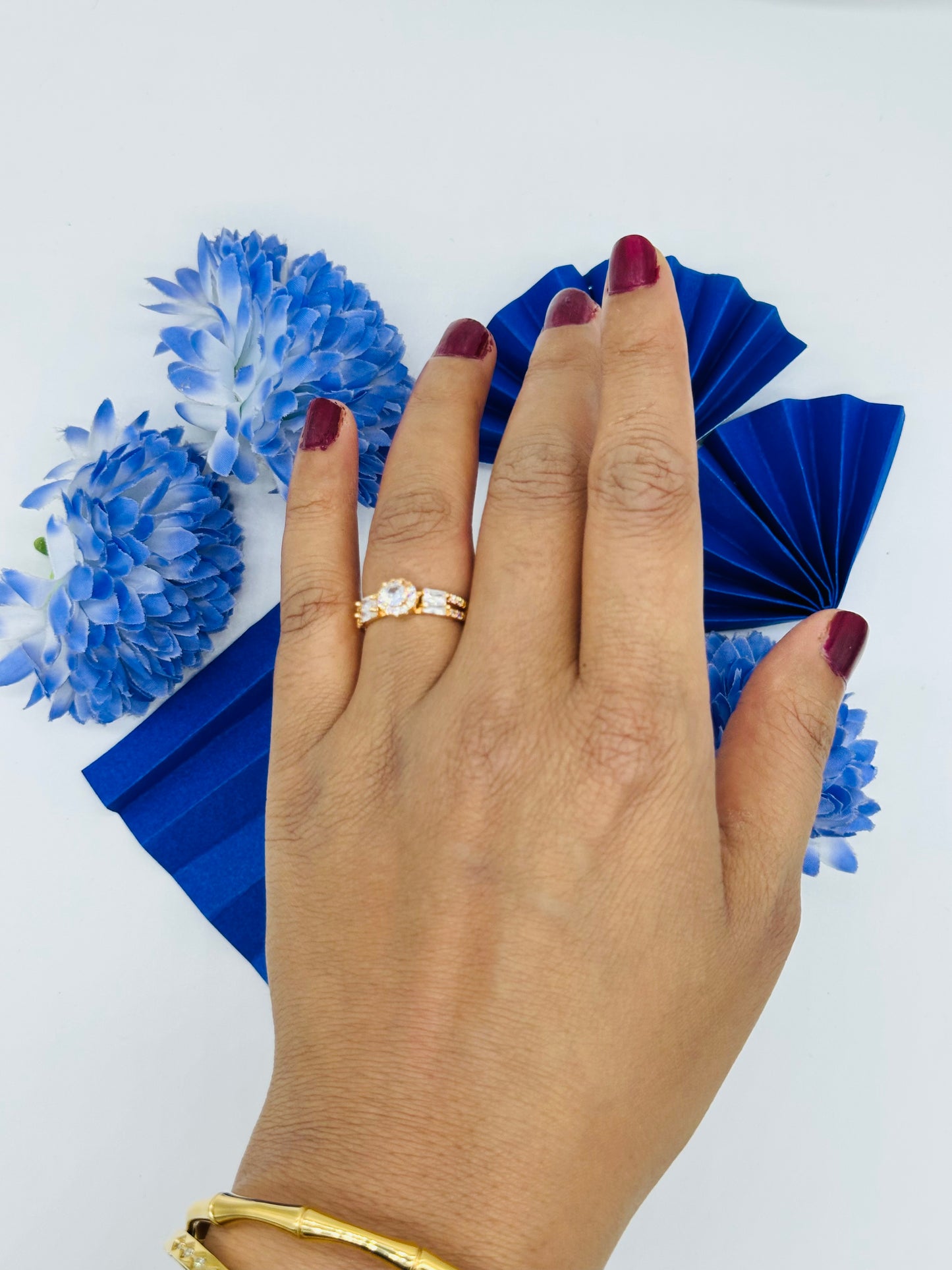 Serene Sparkle Ring