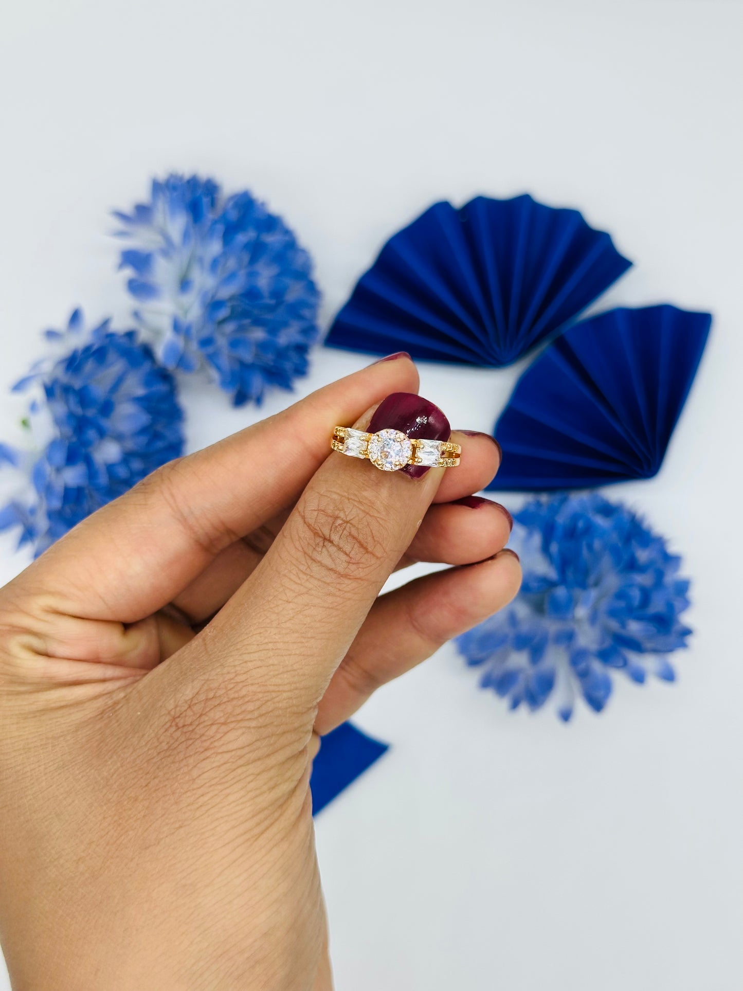 Serene Sparkle Ring
