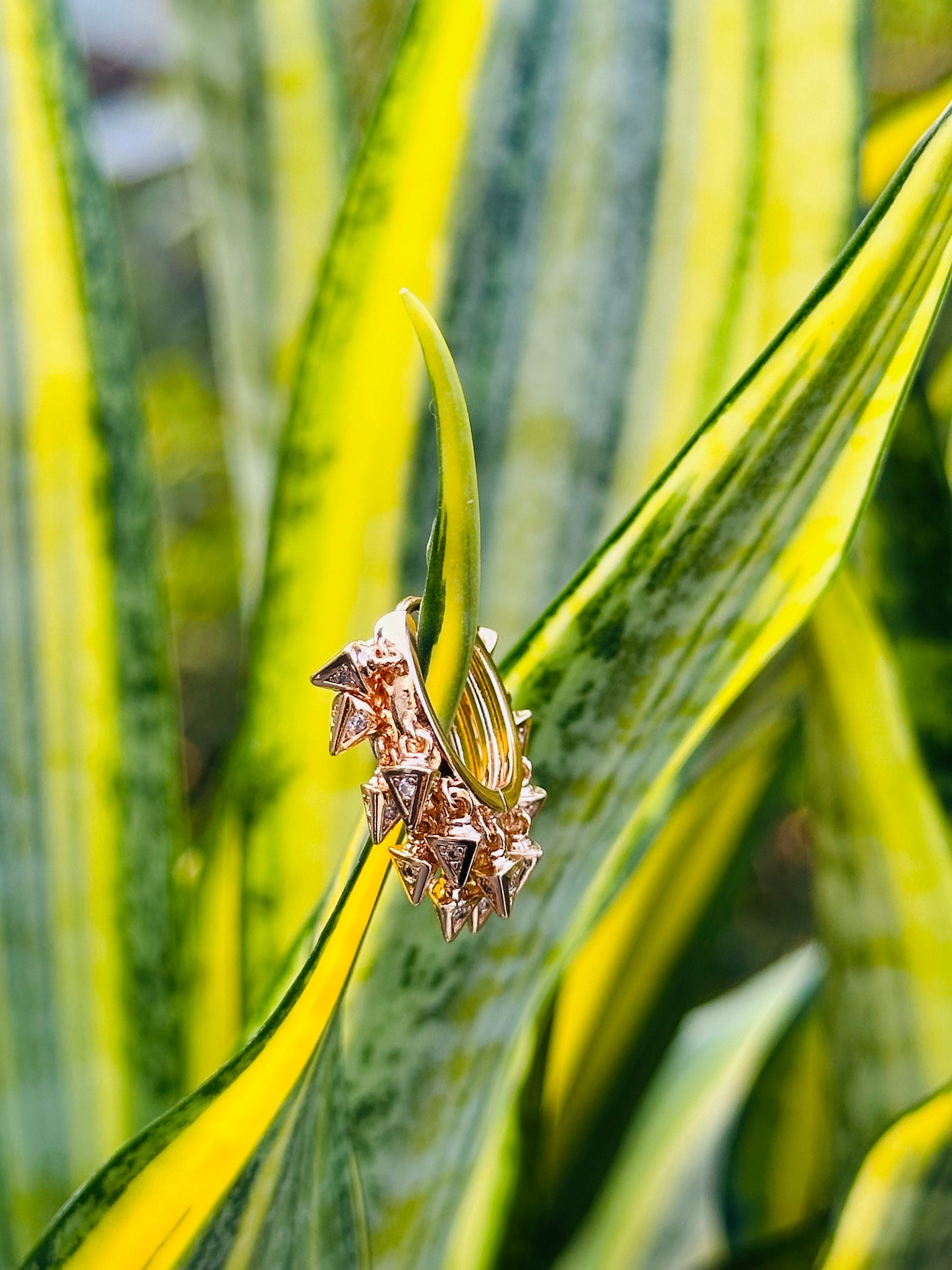 Triangle Blizz Earing