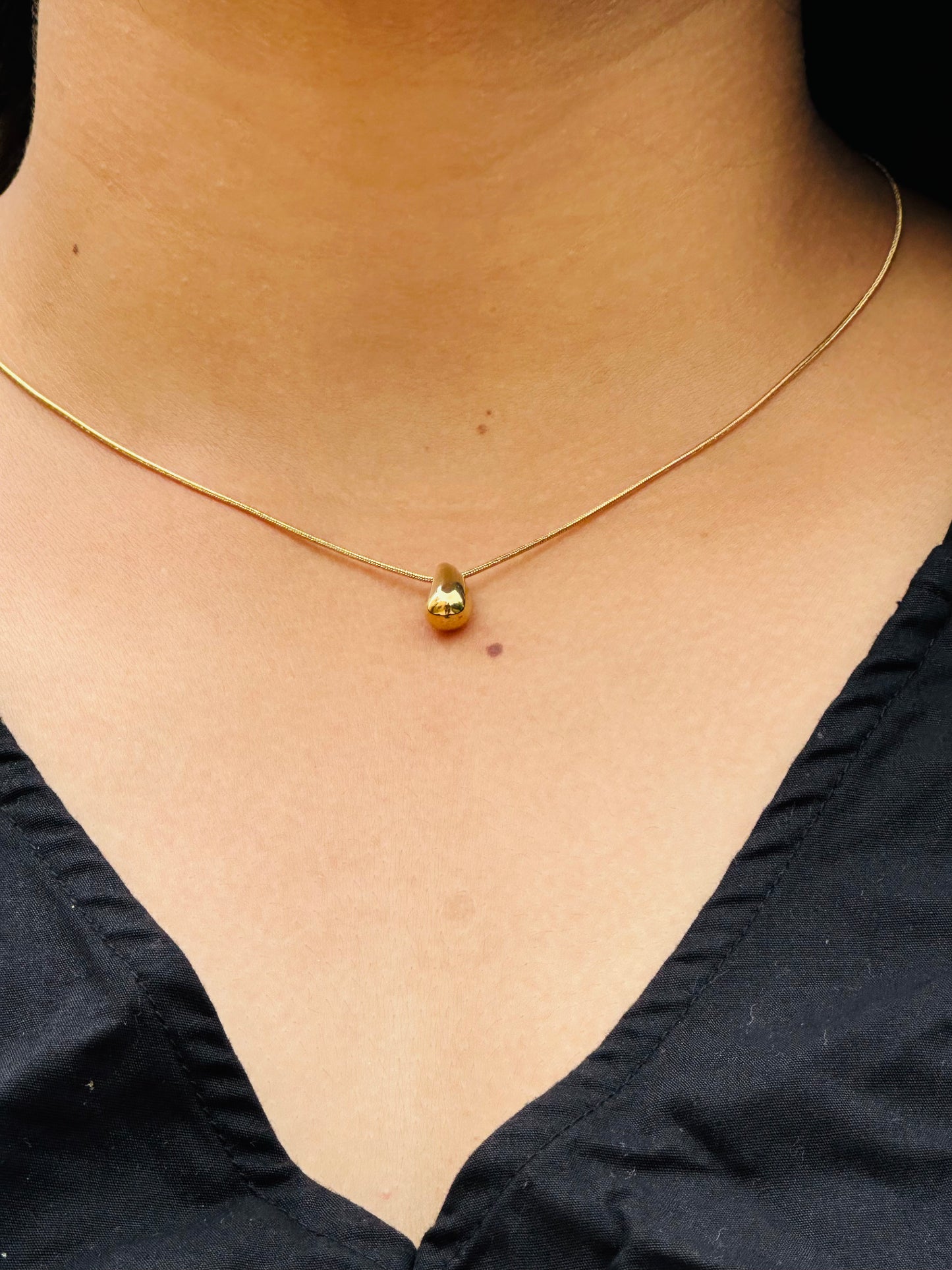 Water Droplet Necklace