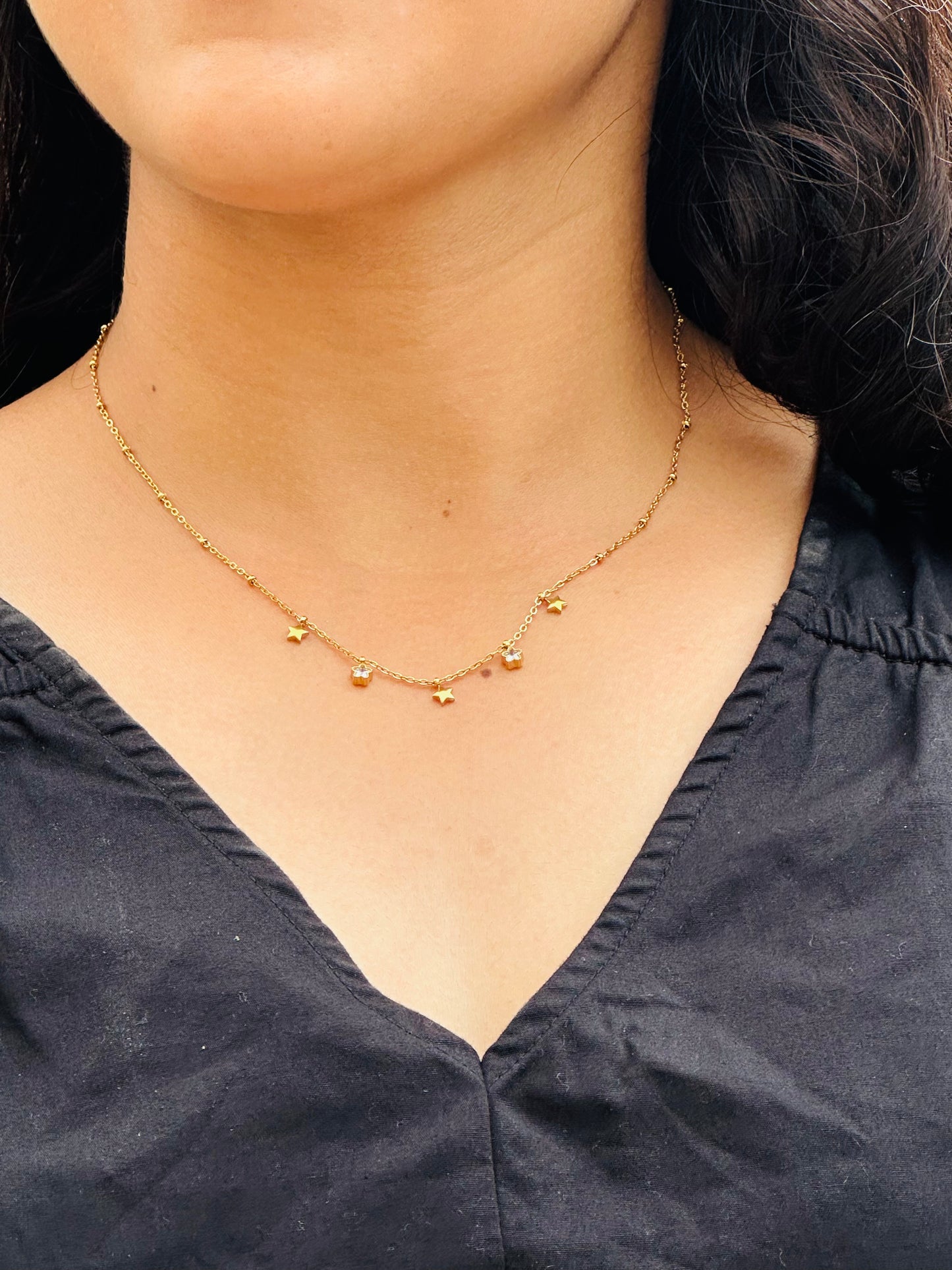 Hanging Star Necklace