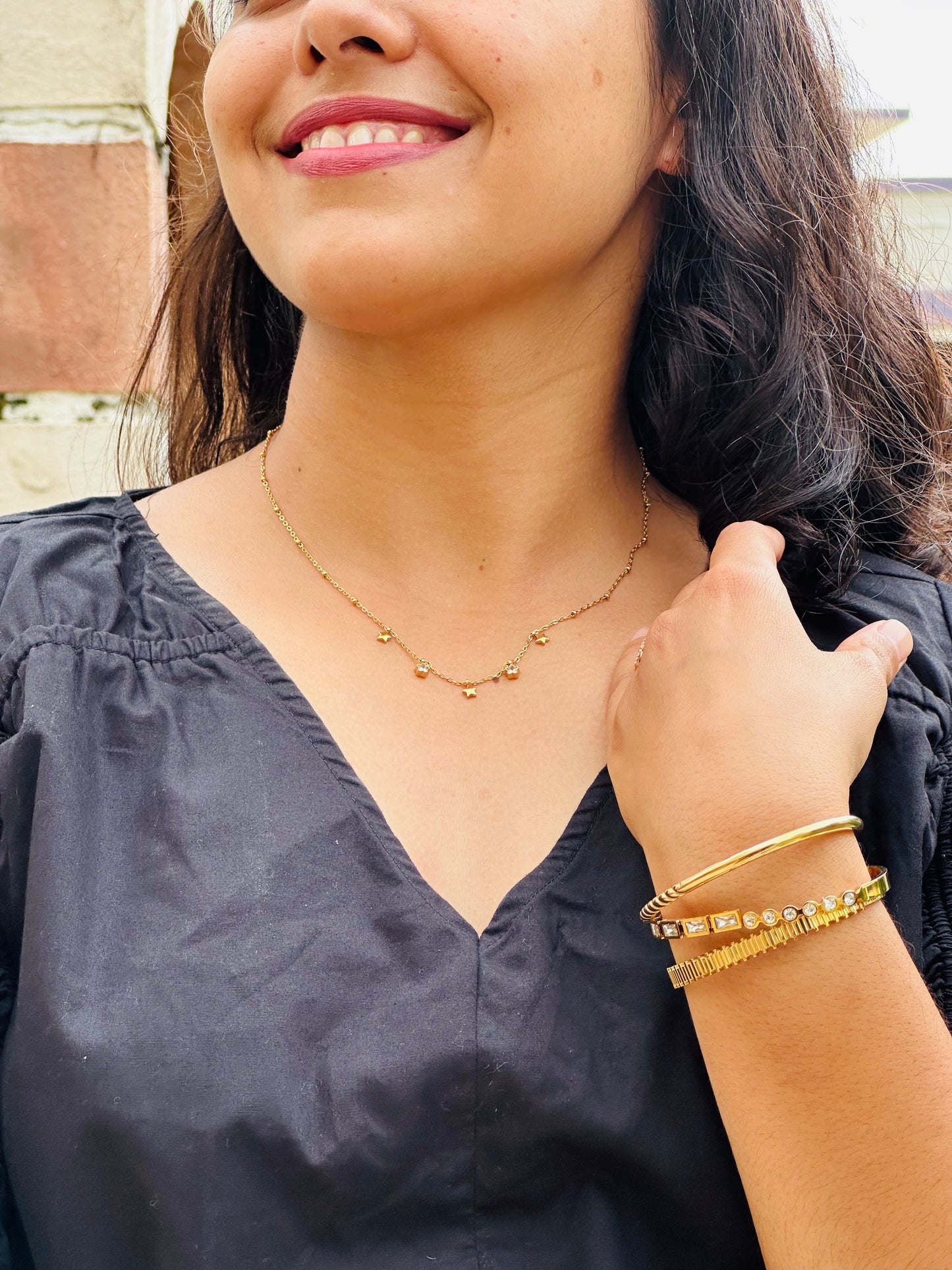 Hanging Star Necklace