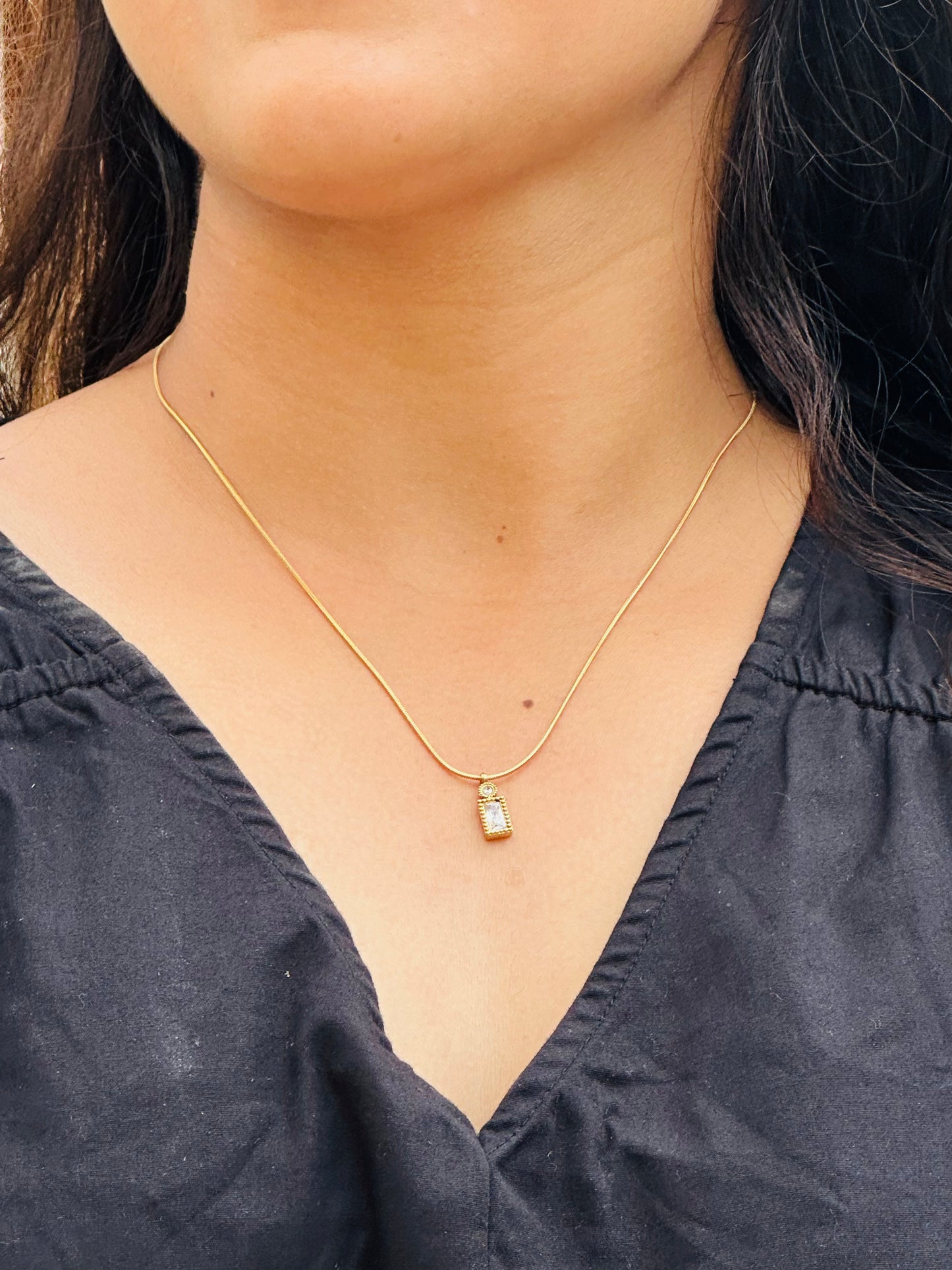 Subtle Charm Necklace