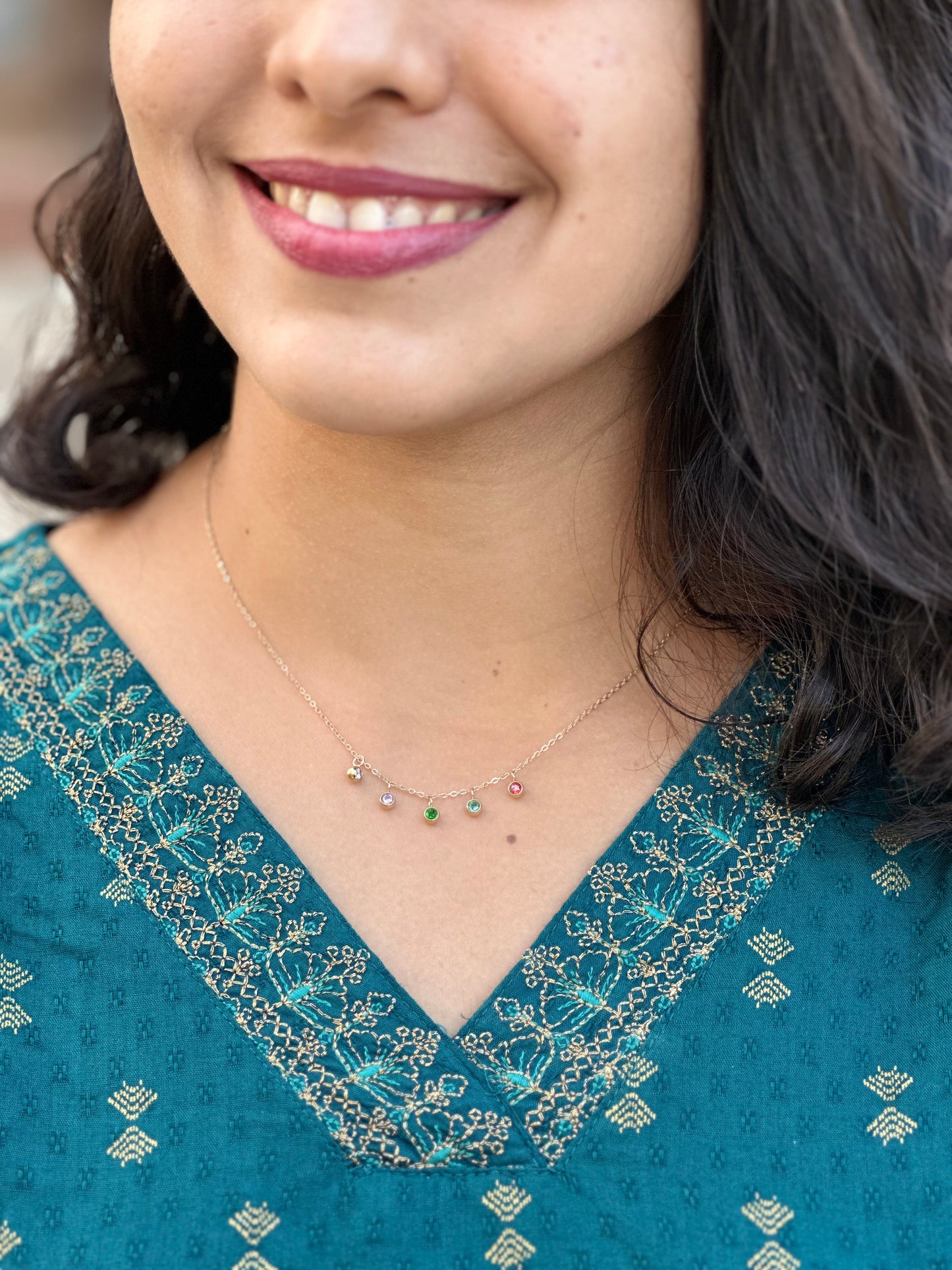 Chromatic Spark Necklace