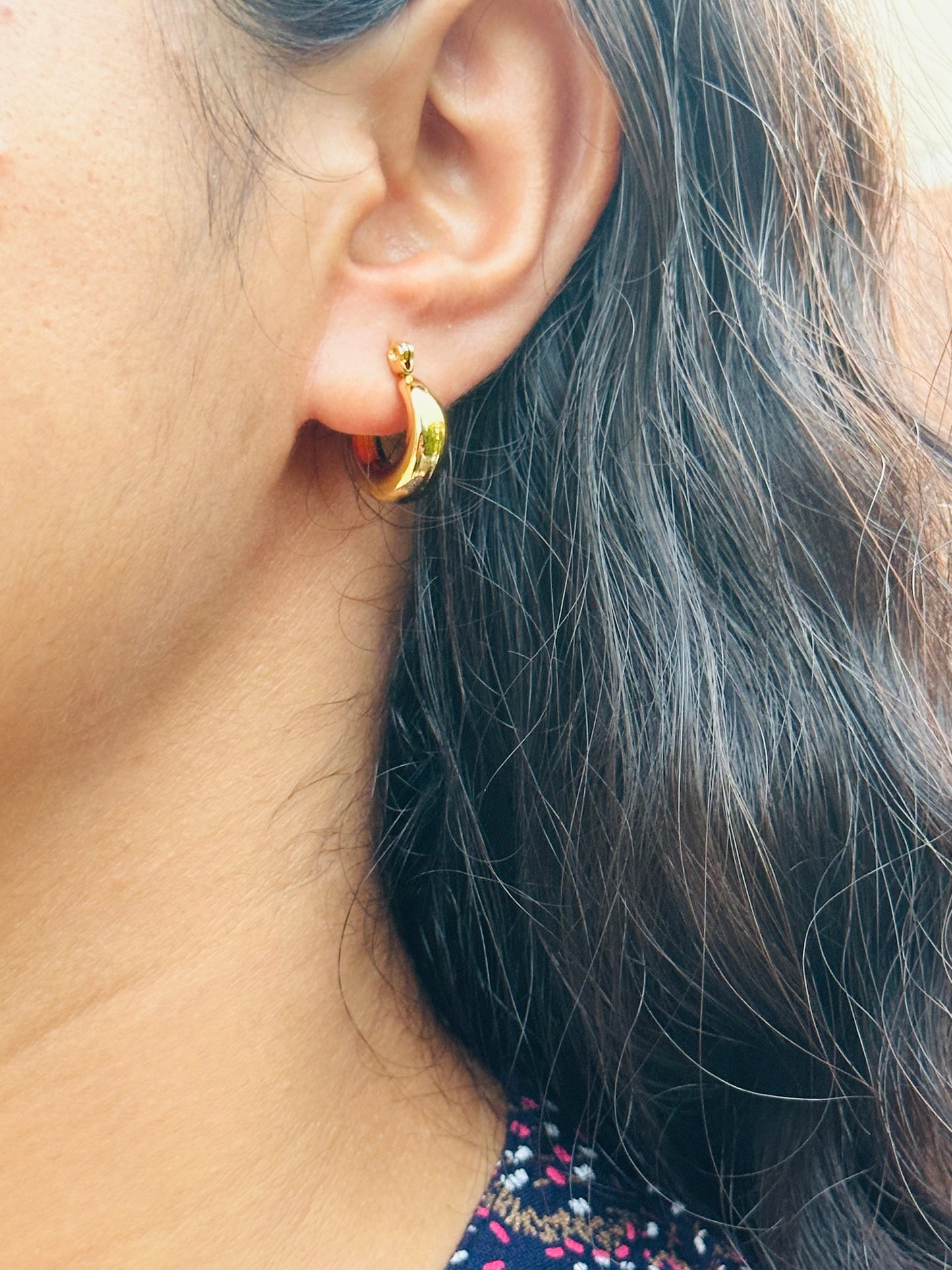 Baby Crescent Earing