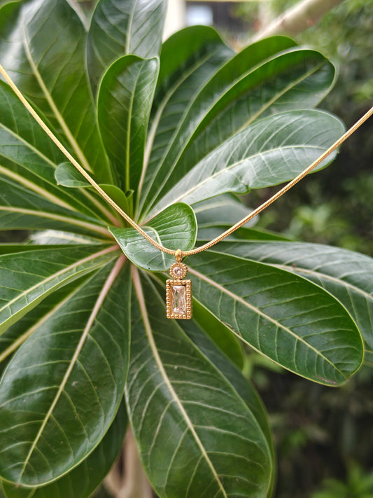 Subtle Charm Necklace