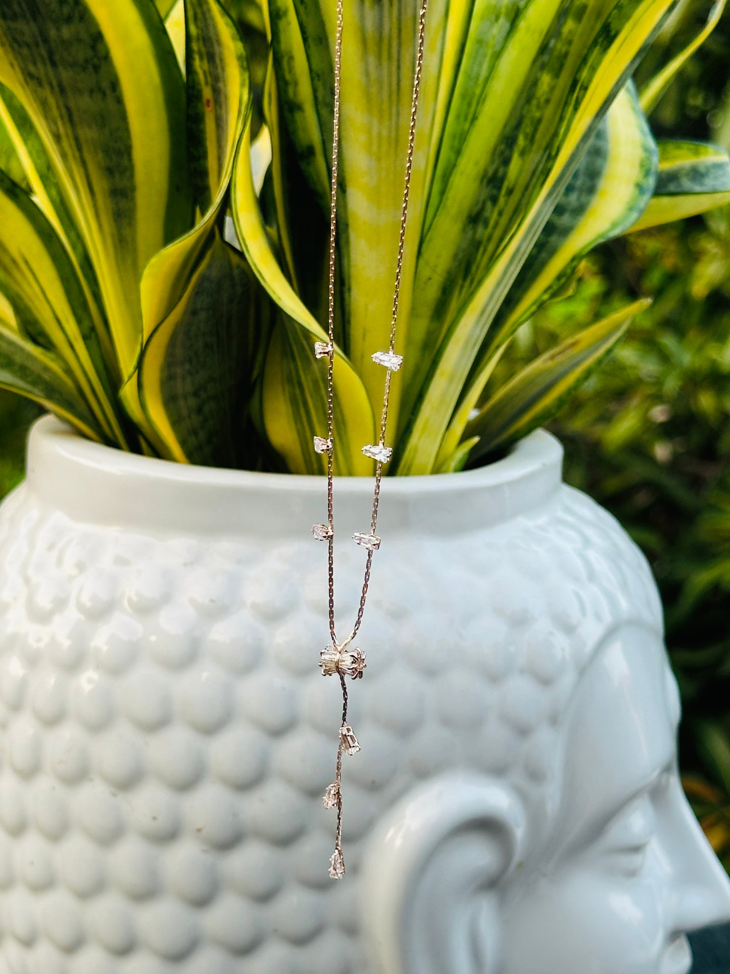 Sparkling Bowtie Necklace