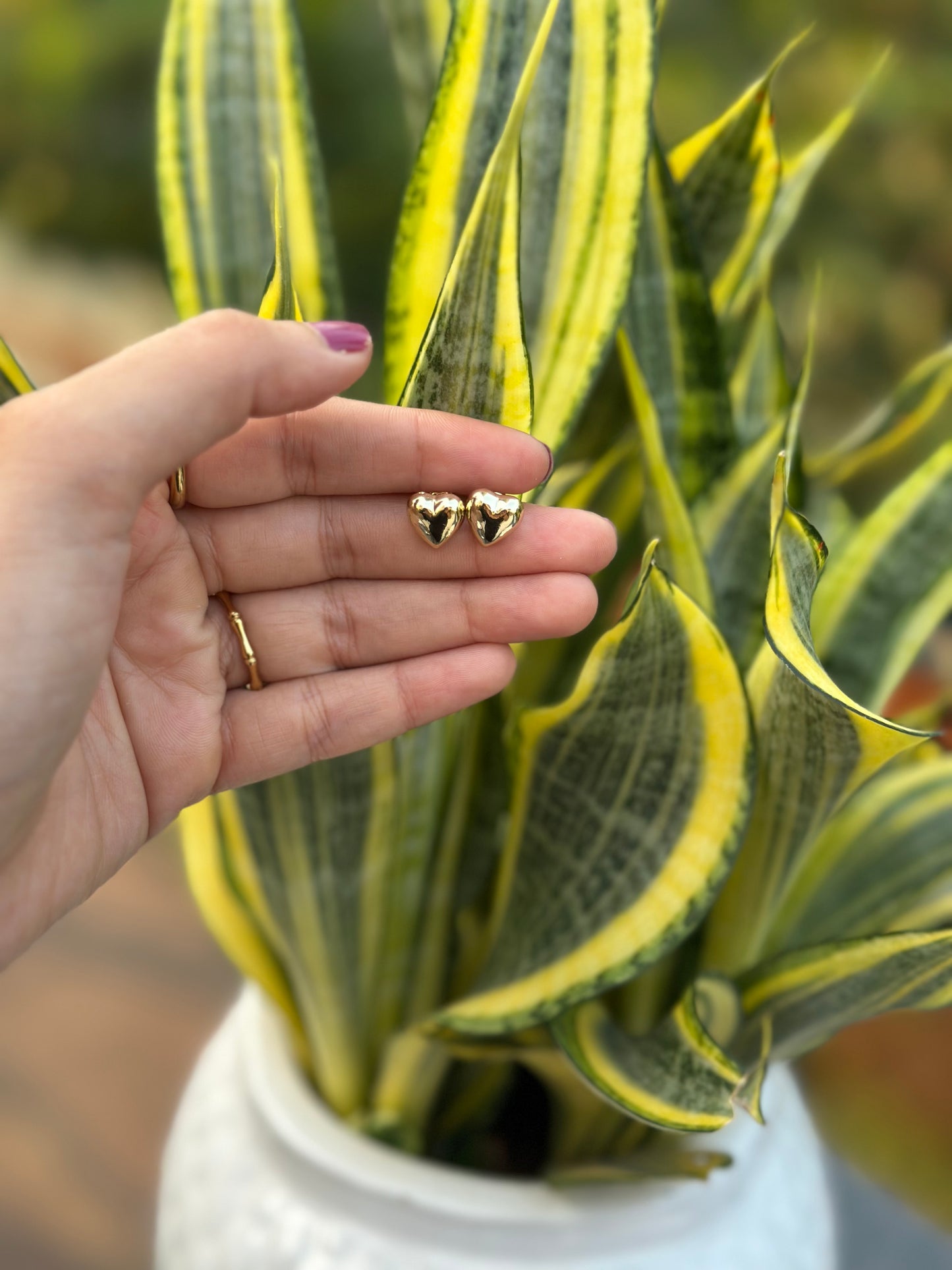 Heart Charm Earing