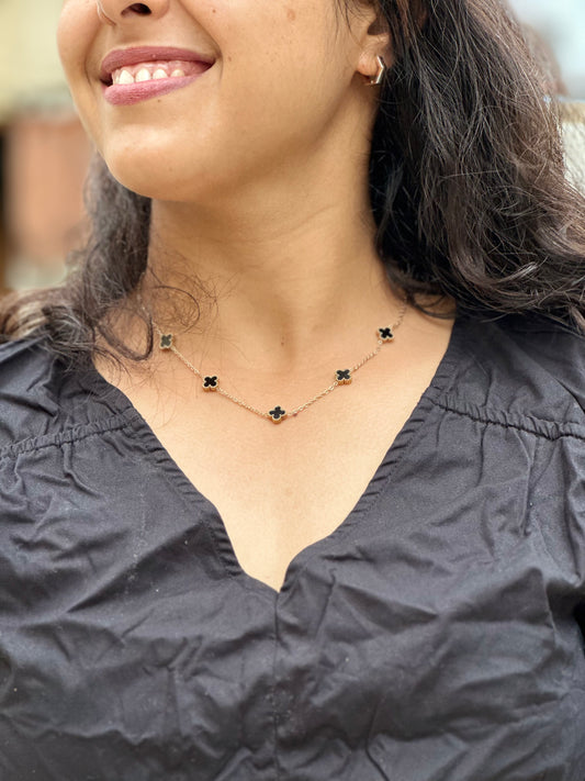 Black & White Club Necklace