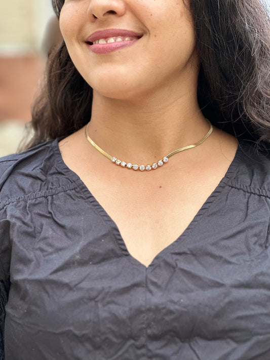Sunbeam Collar Necklace