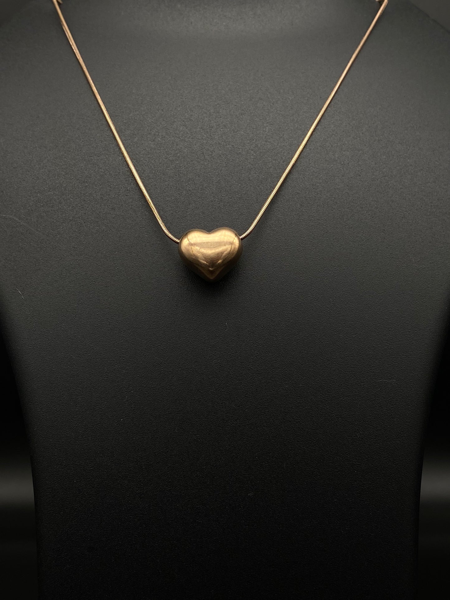 Heart Of Rosegold Necklace