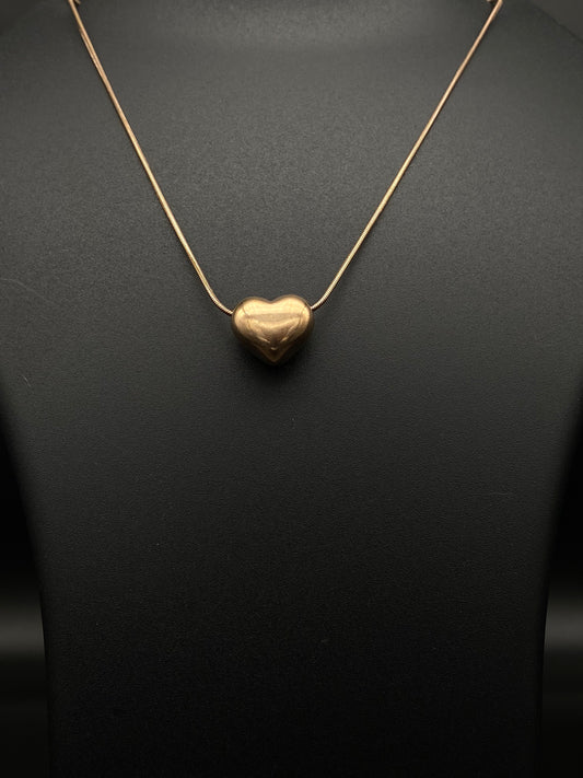 Heart Of Rosegold Necklace