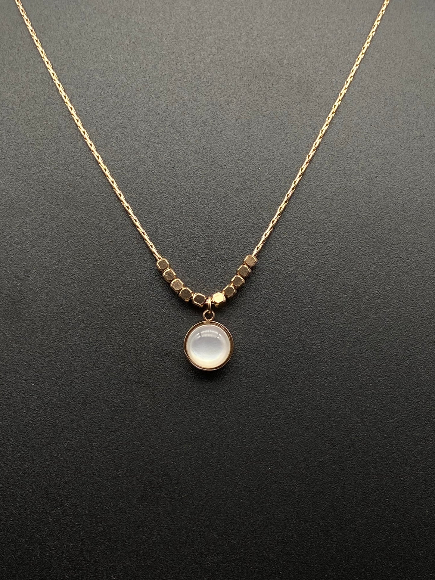 White Moonlight Necklace